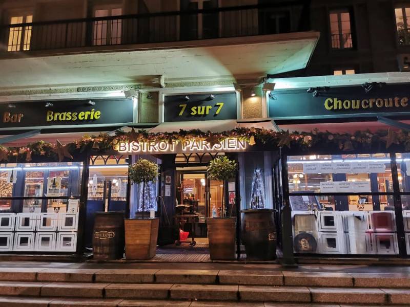 Brasserie traditionnelle française ouverte 7j/7, midi et soir !