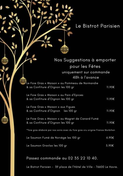 NOS SUGGESTIONS POUR LES FETES