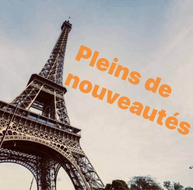Nouveau Menus pleins de Nouveautés à partir du 08 Décembre